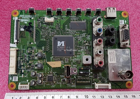 ยี่ห้อ TOSHIBA เมนบอร์ด รุ่น32PS1T   ใช้กับเบอร์จอ-LTA320AP24