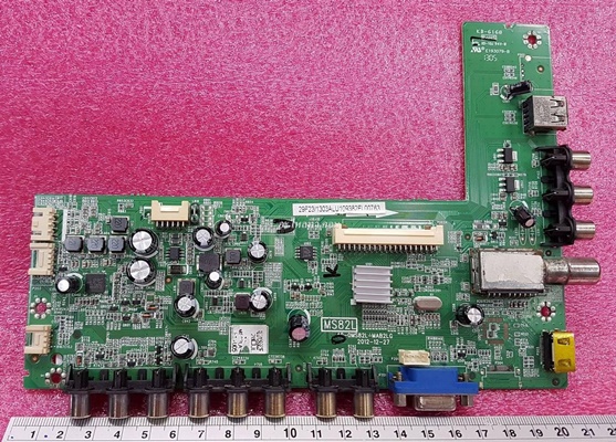 ยี่ห้อ TCL เมนบอร์ด รุ่นLED29F2300  พาร์ท :40-0MS82L-MAB2LG  จอ-LVW280CSOTE1V1