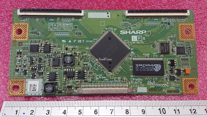 ยี่ห้อ TCL ทีคอน(T-CON) รุ่นL32M61A3L  พาร์ทบอร์ด :CPWBN RUNTK 4004TP