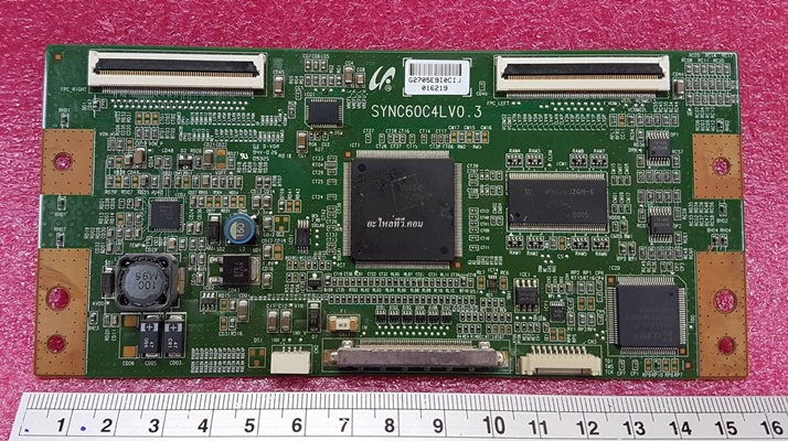 ยี่ห้อ TCL ทีคอน(T-CON) รุ่นL40E77A2  พาร์ทบอร์ด :SYNC60C4LV0.3  จอ-LTA400HA07