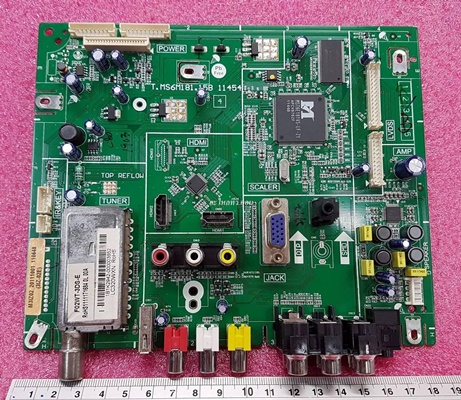 ยี่ห้อ JVC เมนบอร์ด รุ่นLT-40Z40  พาร์ทบอร์ด :T.MS6M181.15B