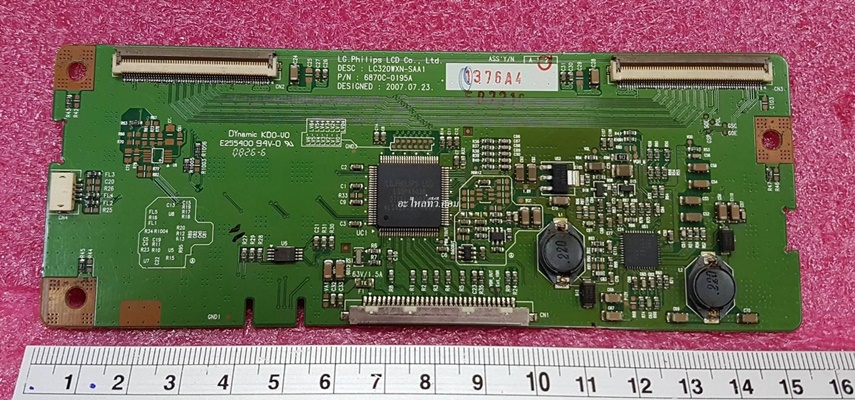 ยี่ห้อ ALPHA ทีคอน(T-CON) รุ่น32MTxxx  พาร์ทบอร์ด :6870C-0195A