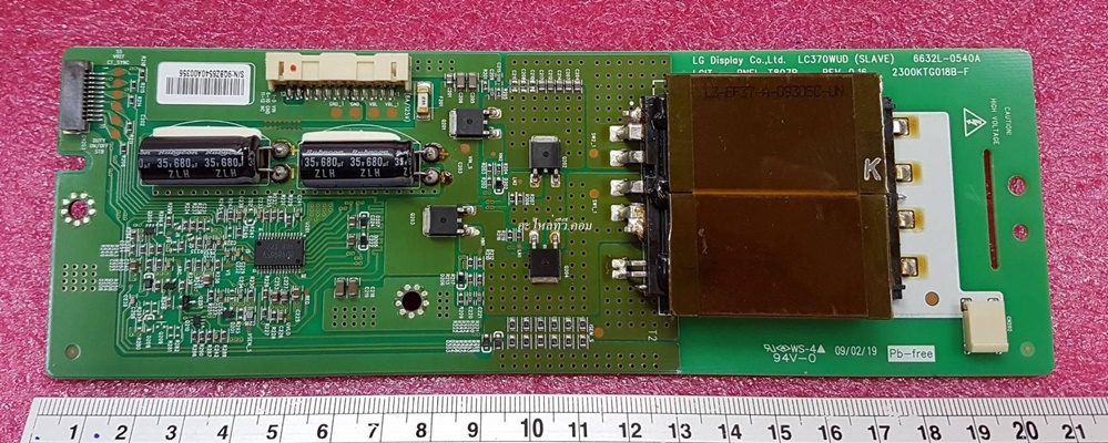 ยี่ห้อ LG อินเวอร์เตอร์(Inverter) รุ่น37LH70YR-TA.ATMVLJT  พาร์ทบอร์ด :6632L-0540A