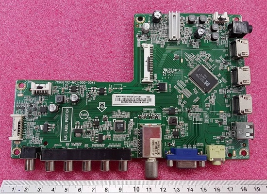 ยี่ห้อ Philips เมนบอร์ด รุ่น50PFT5109S/98  พาร์ทบอร์ด :715G6792-M01-000-004
