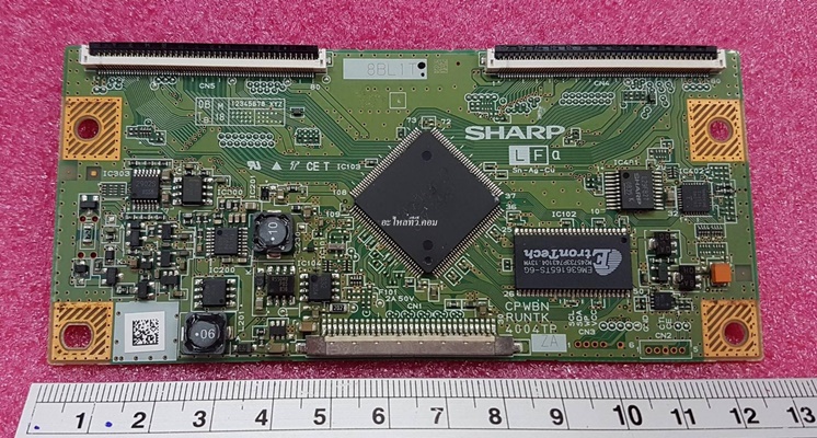 ยี่ห้อ TOSHIBA ทีคอน(T-CON) รุ่น32AV550T  พาร์ทบอร์ด :CPWBN RUNTK 4004TP