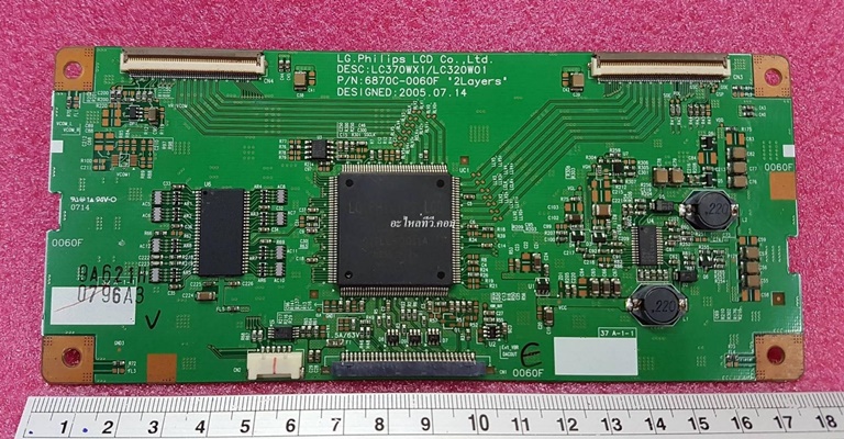 ยี่ห้อ Philips ทีคอน(T-CON) รุ่น37PF7321/98  พาร์ทบอร์ด :6870C-0060F