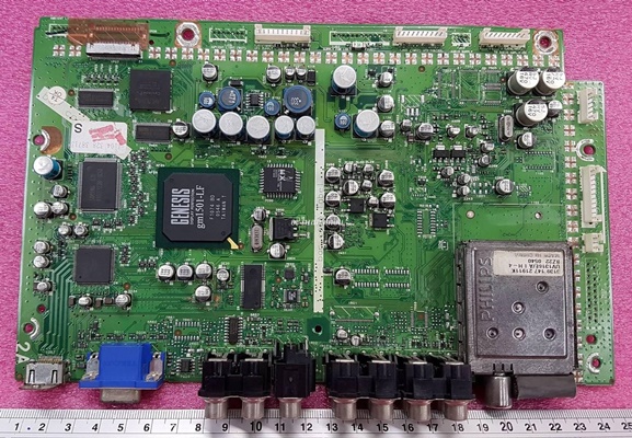 ยี่ห้อ Philips เมนบอร์ด รุ่น42PF7420/98  พาร์ทบอร์ด :3139 123 6058.1   TCON-6870C-0080D