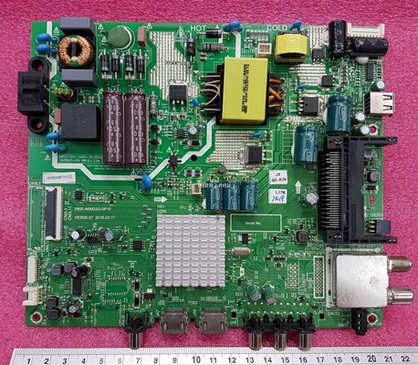 ยี่ห้อ Skyworth เมนบอร์ด(Main board) รุ่น40E2000  พาร์ทบอร์ด :5800-A6M32G-0P10  ใช้กับจอ-V400HJ6-PE1