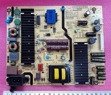 ยี่ห้อ Skyworth ซัพพลาย(POWER SUPPLY ) รุ่น49E3000  พาร์ทบอร์ด :L5L017