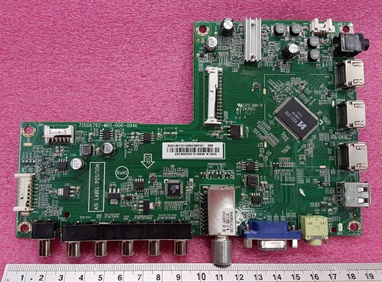 ยี่ห้อ Philips เมนบอร์ด(Main board) รุ่น40PFT5109s/98   พาร์ทบอร์ด :715G6792-M01-000-004N