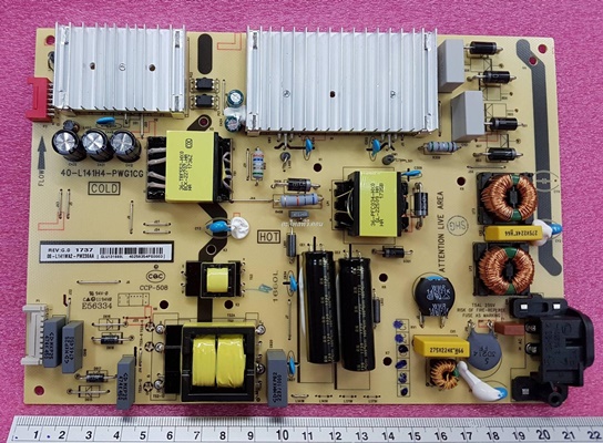 ยี่ห้อ TCL ซัพพลาย(POWER SUPPLY) 40-L141H4-PWG1CG :08-L141WA2-PW230AA