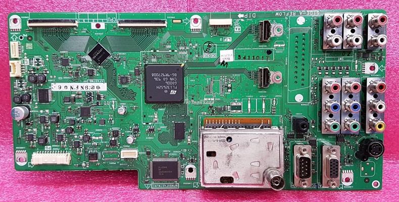 ยี่ห้อ SHARP เมนบอร์ด รุ่นLC-32A37M  จอ LK315T36W40xxx                                                         เมนบอร์ดรุ่นนี้ มี 2 เวอร์ชั่น