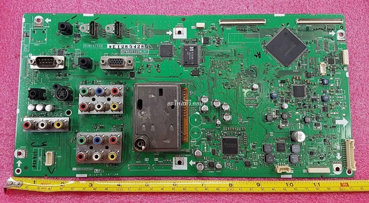 ยี่ห้อ SHARP เมนบอร์ด(Main board) รุ่นLC-32A33M   พาร์ทบอร์ด :QPWBXE508WJN1