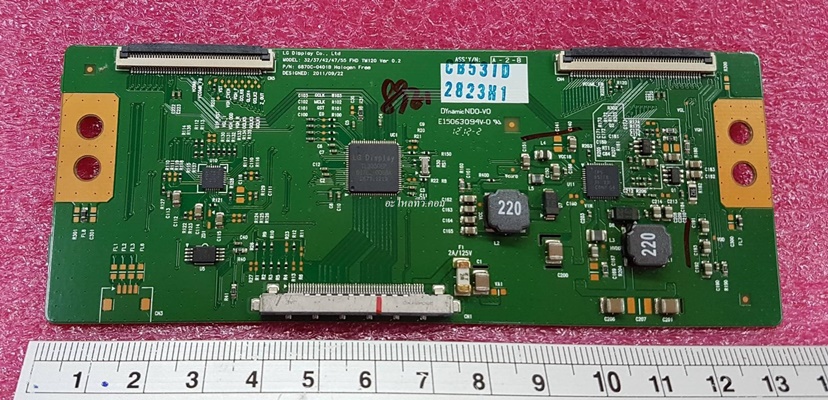 ยี่ห้อ LG ทีคอน(T-CON) 6870C-0401B