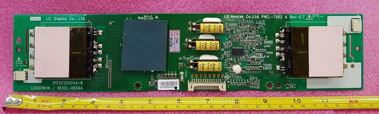 ยี่ห้อ JVC อินเวอร์เตอร์ รุ่นLT-42EX18 :6632L-0604A :6632L-0482A :6632L-0481A :6632L-0503A:6632L-0503B :6632L-0502A