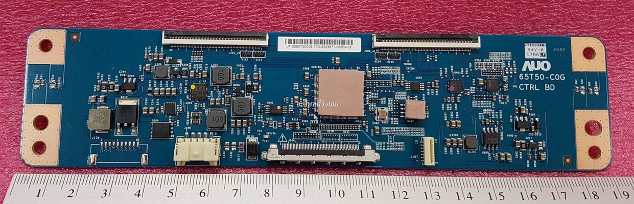 ยี่ห้อ SONY ทีคอน(T-CON) รุ่นKD-65X7000E   พาร์ทบอร์ด :65T50-C0G