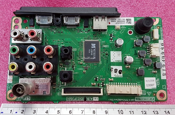 ยี่ห้อ SHARP เมนบอร์ด(Main board) รุ่นLC-32LE260M   พาร์ทบอร์ด :QPWBNG492WJZZ