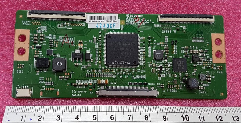 ยี่ห้อ TOSHIBA ทีคอน(T-CON) รุ่น55L9650  พาร์ทบอร์ด :6870C-0584A