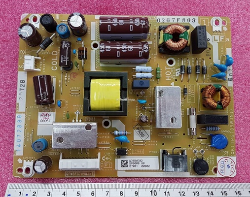 ยี่ห้อ SHARP ซัพพลาย(POWER SUPPLY) รุ่น LC-32LE280X   พาร์ทบอร์ด :DUNTKG709FM