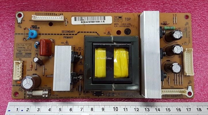 ยี่ห้อ LG ซัพพลาย(POWER SUPPLY) รุ่น32LG60UR   พาร์ทบอร์ด :EAX44036801 :EAY41970901