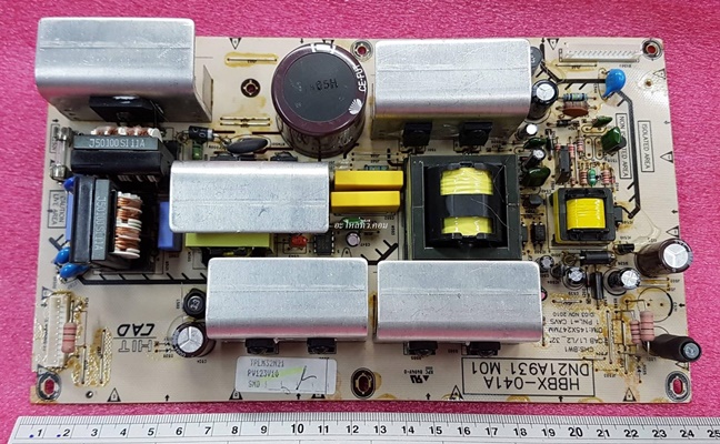 ยี่ห้อ POLYTRON ซัพพลาย(POWER SUPPLY) รุ่นPLM 32M21 :PLM 32M11  พาร์ท :HBBX-041A