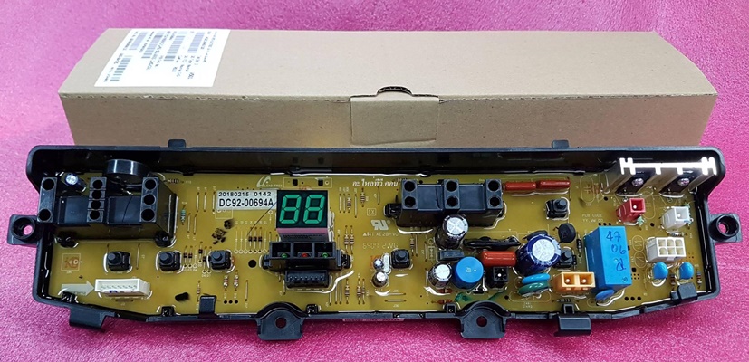 บอร์ด SAMSUNG บอร์ดเครื่องซักผ้า DC92-00694A : WA13P5PEC/XST WA14P5PEC/XST