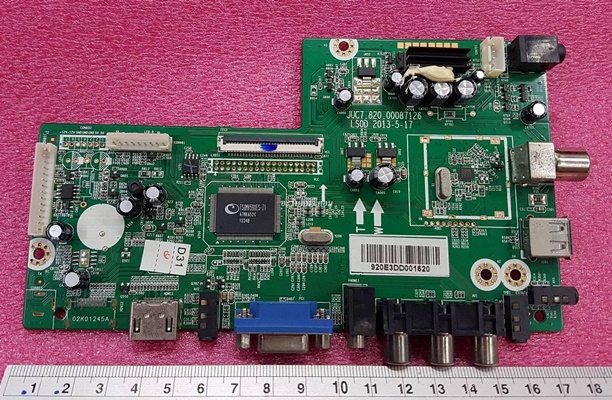 ยี่ห้อ SINGER เมนบอร์ด(Main board) รุ่นLED24A4500   พาร์ทบอร์ด JUC7.820.00087126   ใช้กับจอ V236BJ1-LE1