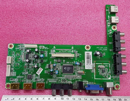 ยี่ห้อ SINGER เมนบอร์ด(Main board) รุ่นLED50A4500   ใช้จอECG500AH-LZ1(EN)   พาร์ทบอร์ดJUG7.820.1376