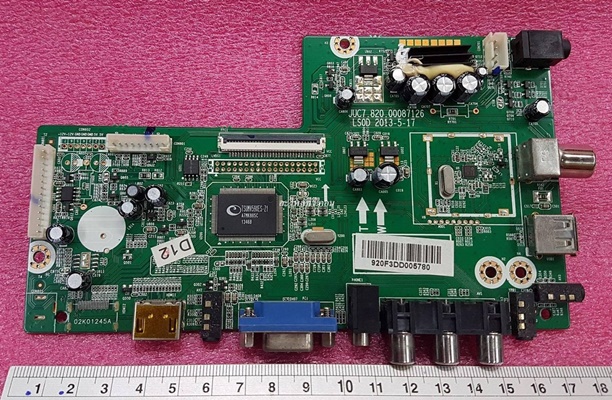 ยี่ห้อ SINGER เมนบอร์ด(Main board) รุ่นLED24A4500   ใช้กับจอ ECG236MB-LC1   พาร์ทบอร์ดJUC7.820.00087126