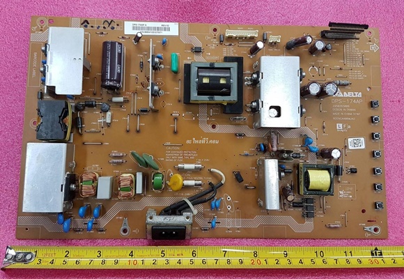 ยี่ห้อ SHARP ซัพพลาย(POWER SUPPLY) รุ่นLC-40L500M   พาร์ทบอร์ด :DPF174AP