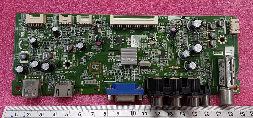 ยี่ห้อ TCL เมนบอร์ด(Main Board) รุ่นL29E320  พาร์ทบอร์ด :40-OMS82D-MAD2LG   ใช้กับจอ-V290BJ1-L01