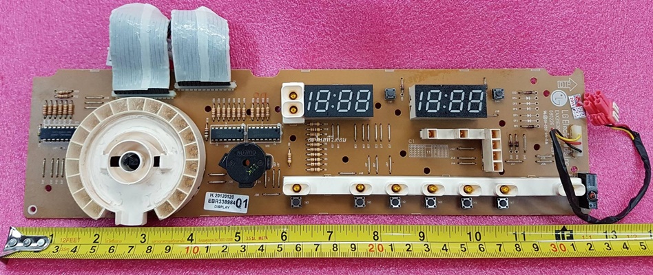 บอร์ด LG บอร์ดเครื่องซักผ้า EBR33898401