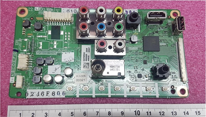 ยี่ห้อ SHARP เมนบอร์ด( Main Board) รุ่นLC-32LE155M